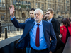 A glum-looking Jeremy Corbyn walks towards the Houses of Parliament in London on June 24, 2016 â the day after the Brexit referendum.