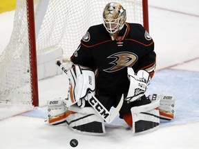 Jonathan Bernier has gone 12 straight starts without a regulation loss, thrusting himself unexpectedly into the goaltending conversation for the Ducks' upcoming playoff run.