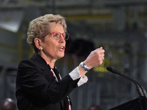 Ontario Premier Kathleen Wynne.