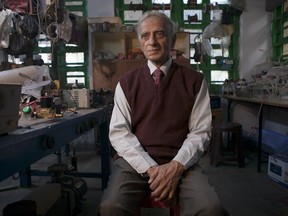 "Why should the burden be borne by the female only?" says biomedical engineer Sujoy Guha, inventor of the reversible inhibition of sperm under guidance (RISUG) male contraceptive treatment, shown in a research laboratory at Indian Institute of Technology Kharagpur in Kharagpur, West Bengal, India, on Feb. 16, 2017