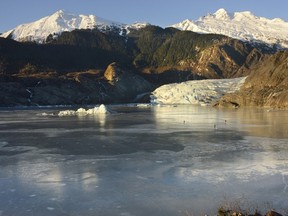 The Mendenhall glacier in 2015