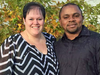 Michelle and Victor Omoruyi. Michelle has been charged with human smuggling after allegedly helping nine West African asylum seekers across the U.S. border into Saskatchewan. Victor is being held in jail in North Dakota in connection to the same investigation.