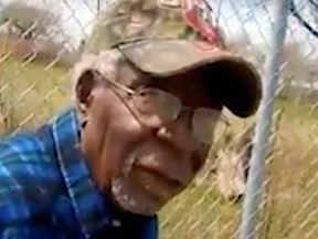 A frame from video posted on Facebook shows Robert Godwin Sr. in Cleveland moments before being fatally shot on April 16, 2017.