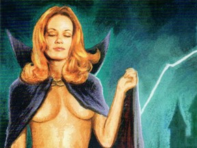 Cover art from the Canadian film Sexcula.