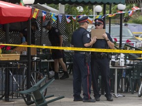 Johnnie Raposo, 35, was shot to death on June 18, 2012 as he watched a televised soccer match on the patio of a Toronto restaurant.