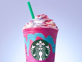 Don’t let its colour-changing “spectacle” distract you from the fact that the Unicorn Frappuccino contains 50 per cent of a day’s worth of saturated fat.