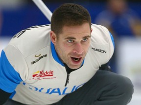 Though he doesn’t break brooms anymore, skip John Morris still hasn’t lost any of the intensity or swagger he brings to the curling ice.