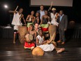 Members of the Suubi Fusion Troupe at a performance at Daniels Spectrum, April 16