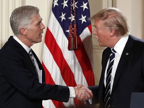 With Judge Neil Gorsuch on the verge of confirmation to the Supreme Court, Donald Trump is nearing his first major legislative achievement.