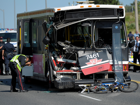 The fatal August 2011 crash that sparked the TTC's pledge to start drug and alcohol testing of employees.