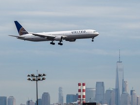 A United flight on Wednesday, April  12, 2017