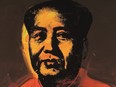 Warhol's portrait of Mao.