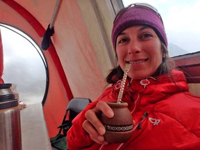 Argentinian climber Natalia Martinez was roughly halfway through a solo climb of Mount Logan, Canadaís highest peak, when the ground beneath her suddenly began to break apart: Fissures, avalanches and shifting rocks.