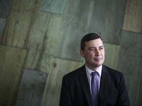 Conservative Leadership candidate Michael Chong poses for a portrait inside of the War Museum in Ottawa, May 2, 2017.