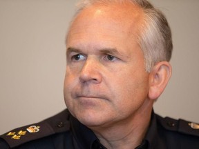 Ottawa Police Chief Charles Bordeleau meets with the Ottawa Citizen Editorial Board. (WAYNE CUDDINGTON) Assignment - 123450