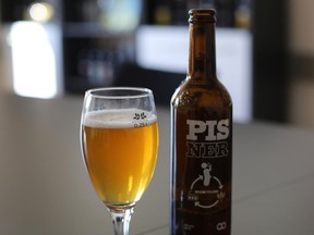 "Pisner" is a portmanteau, combining the type of beer – pilsner – with local slang for urine.