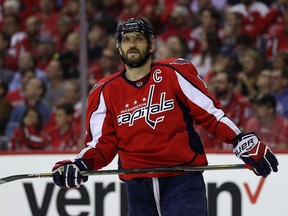 Alex Ovechkin had eight points in 13 playoff games as Washington was eliminated before the conference finals for the ninth time in as many chances.