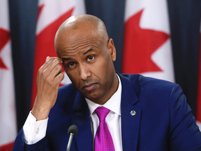 Immigration Minister Ahmed Hussen