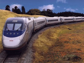 Highspeed train for Amtrack, USA