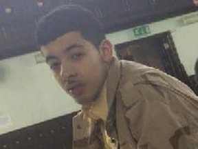 Suspected Manchester bomber, Salman Abedi.