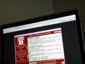 Global cyber chaos is spreading Monday, May 14,  as companies boot up computers at work following the weekend's worldwide ransomware attack