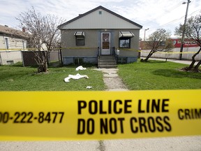 Police continue to investigate a stabbing that occurred in Edmonton on May 6, 2017.