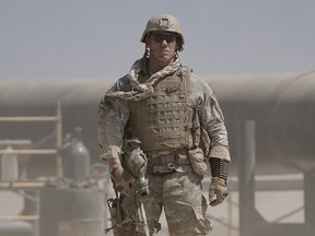 WWE 16-time world champion John Cena in the upcoming film The Wall.