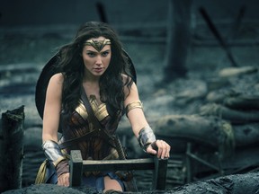 Gal Gadot in Wonder Woman.