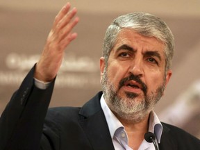 Khaled Mashaal, the outgoing Hamas leader in exile