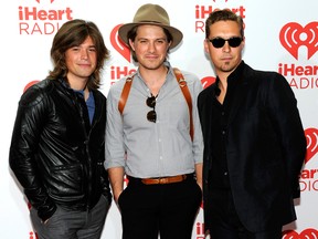 Zac Hanson, Taylor Hanson and Isaac Hanson.