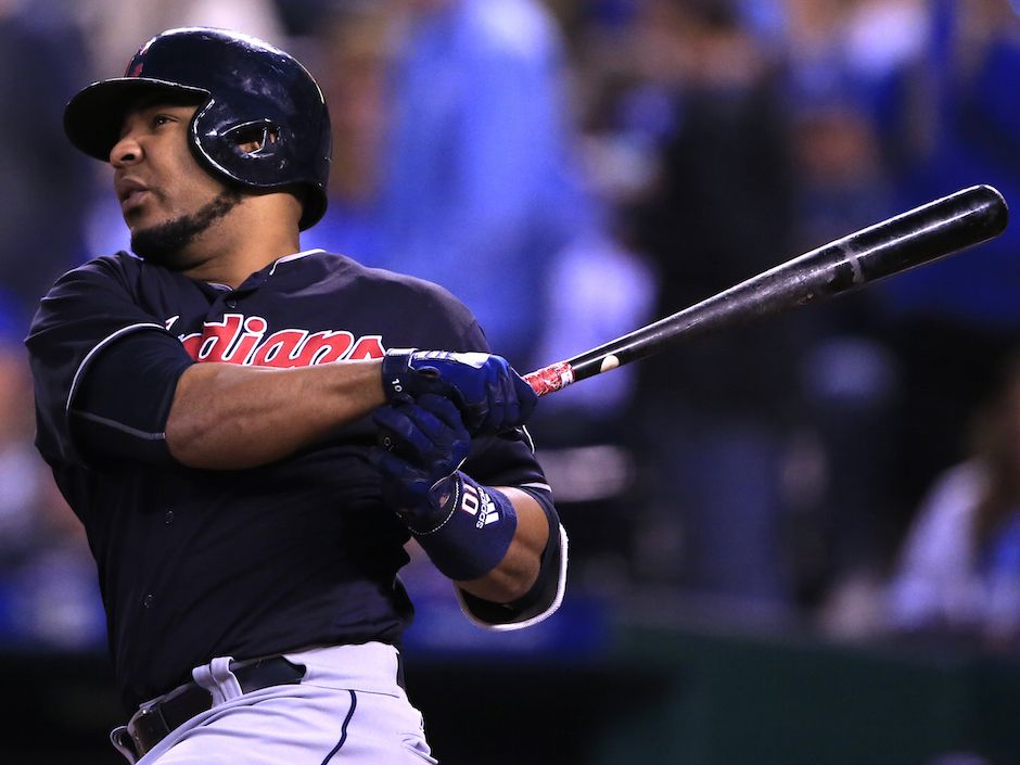 Edwin Encarnacion 'walking the parrot' with home run ritual