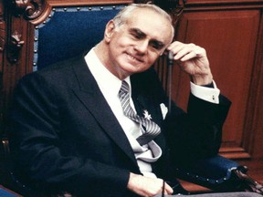 Hal Jackman in 1991, just beginning his six-year-stint as lieutenant-governor of Ontario