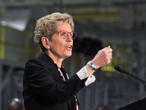 Ontario Premier Kathleen Wynne