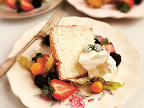 "If there’s any cake that shouts 'spring is here!' it’s angel food cake," Kohlman writes.