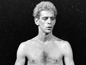 Lou Reed in Milwaukee, Oct. 31, 1974