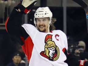 Erik Karlsson is an early contender for the Conn Smythe Trophy as playoff MVP because of his play in the first two rounds.