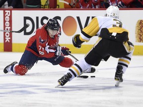 T.J. Oshie was called for a high stick penalty that didn’t actually feature a high stick.