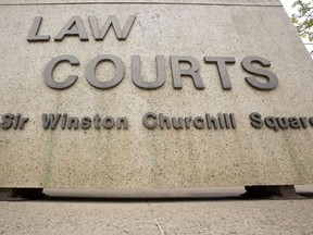 The Edmonton Law Courts, housing provincial courts, family courts, the Court of Appeal and Court of Queen's Bench