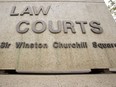 The Edmonton Law Courts, housing provincial courts, family courts, the Court of Appeal and Court of Queen's Bench