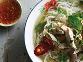 Quick chicken pho