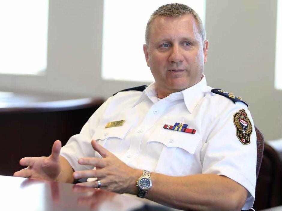 Victoria police chief quits amid investigation into sexually charged