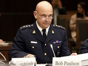 RCMP Commissioner Bob Paulson.