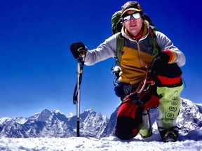 Ryan Sean Davy had reached 7,300 metres on Mount Everest before he was finally discovered by authorities.