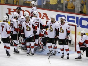 The Senators entered the playoffs healthier than they had been at any point in the season.