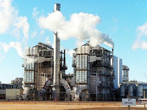 A Shell Refinery in Fort Saskatchewan.