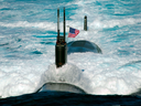 The U.S. Navy attack submarine USS Tuscon in the East Sea in 2010.