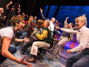 The cast of "Come From Away."