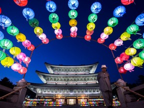 Yakchunsa, or Medicine Stream Temple, is named for the supposedly curative waters that flow through the area. Visitors can have a room, board, clothing and activities for 50,000 won (about C$60 a night).