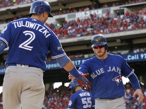 They're back: the Blue Jays' Troy Tulowitzki and Josh Donaldson have been activated from the disabled list for this weekend's series against Texas.