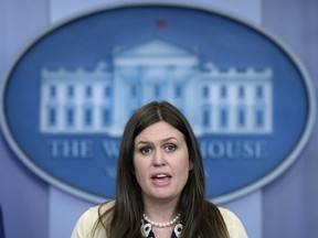 Deputy White House press secretary Sarah Huckabee Sanders